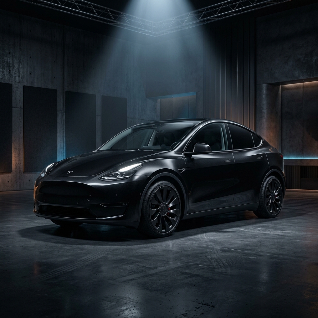 Black Tesla Model Y
